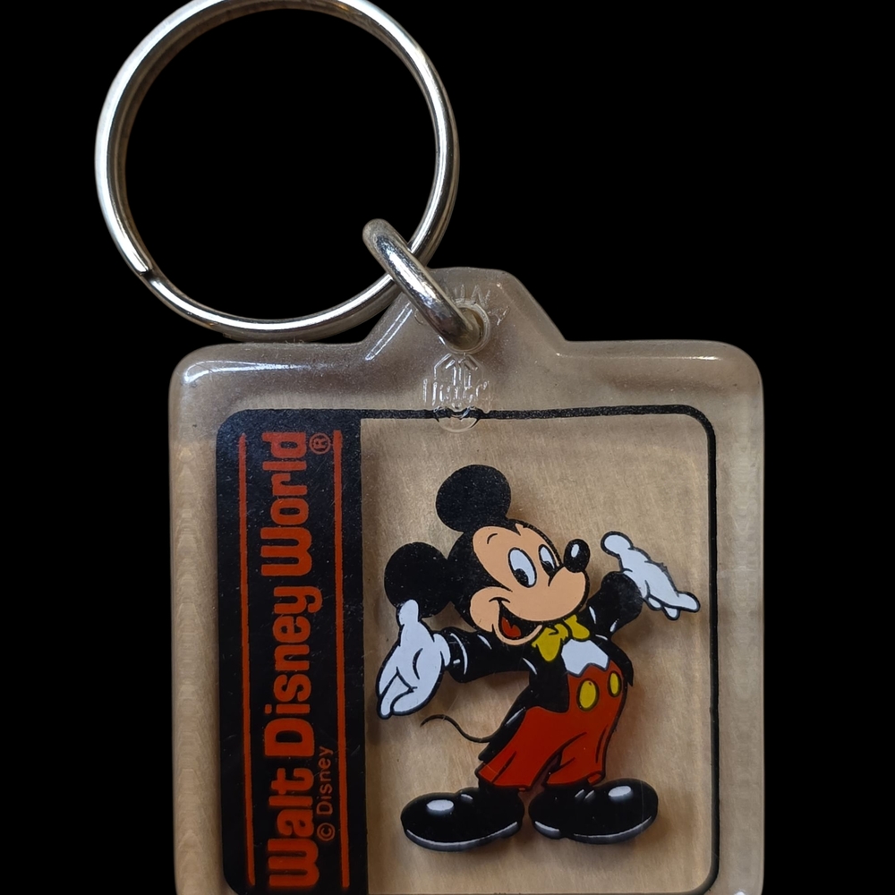 Disney Mickey Mouse Key Holder - Black and Red